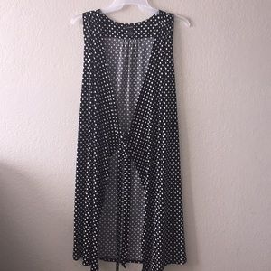 Alfani wrap poncho style dress